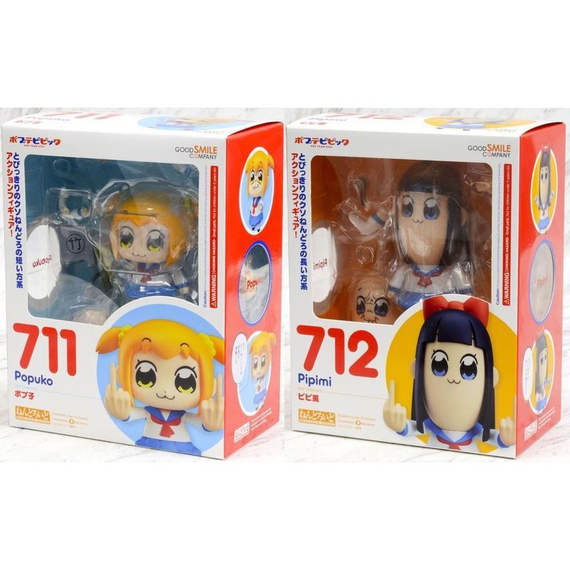 代理版 GSC 黏土人 No 711 712 黏土人 POP TEAM EPIC PIPI美 POP子 蝦皮購物