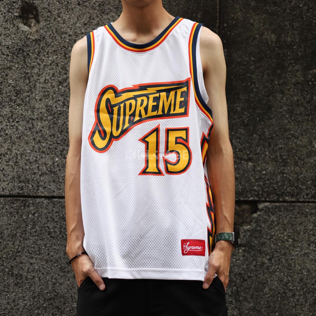 supreme bolt basketball jersey