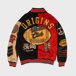 MEMPHISORIGINS VARSITY JACKET REBEL 蝦皮購物