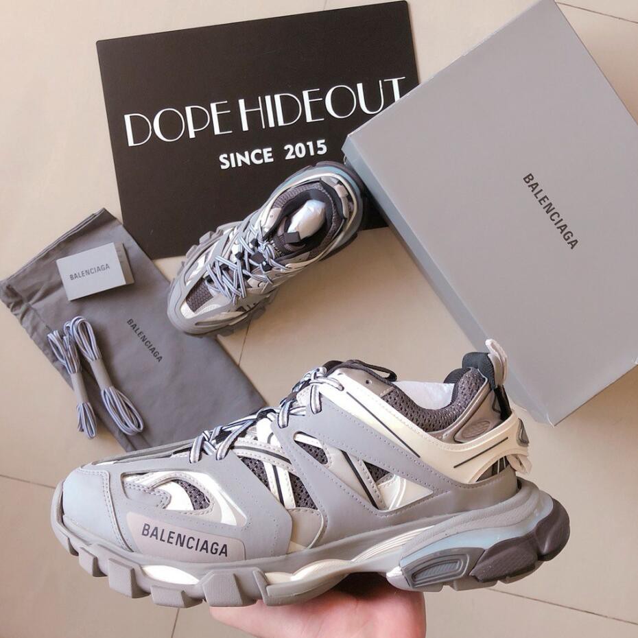 BALENCiAGA Track nylon and mesh glow in the Selfridges