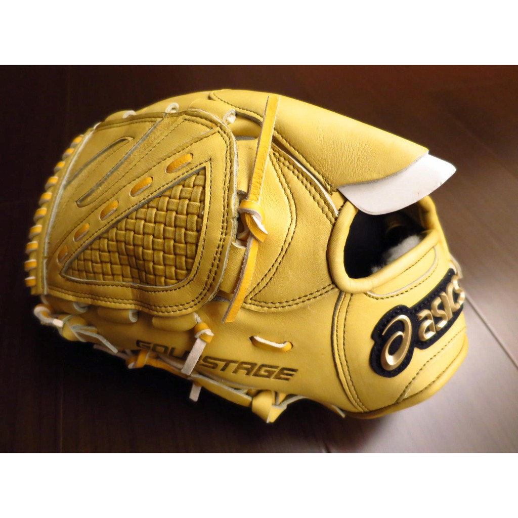 asics gold stage baseball glove