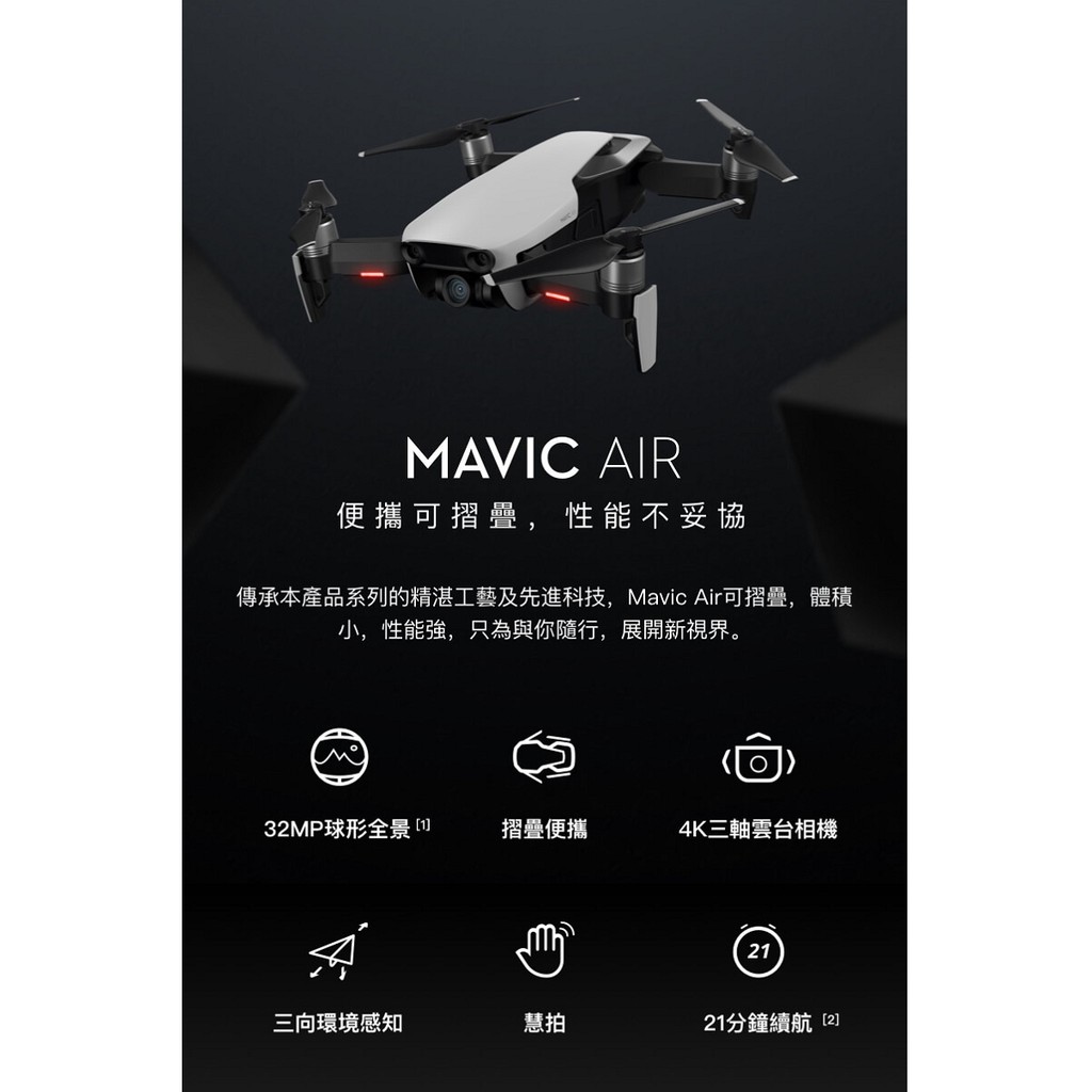 mavic air ptt