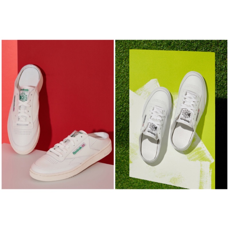 reebok club c mule