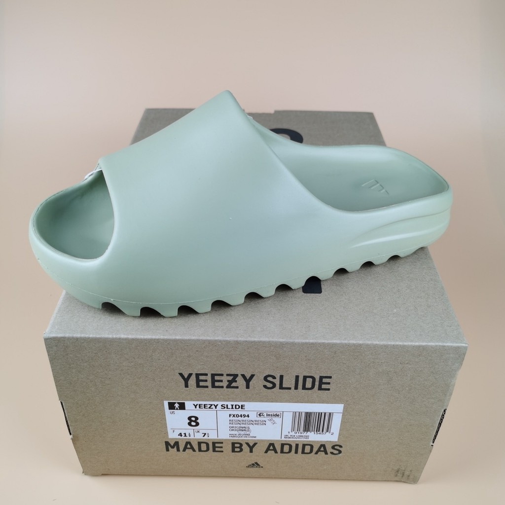 adidas Originals YEEZY SLIDE .Bone. Review HYPEBAE