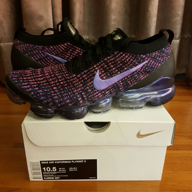 nike vapormax flyknit 3 black eBay