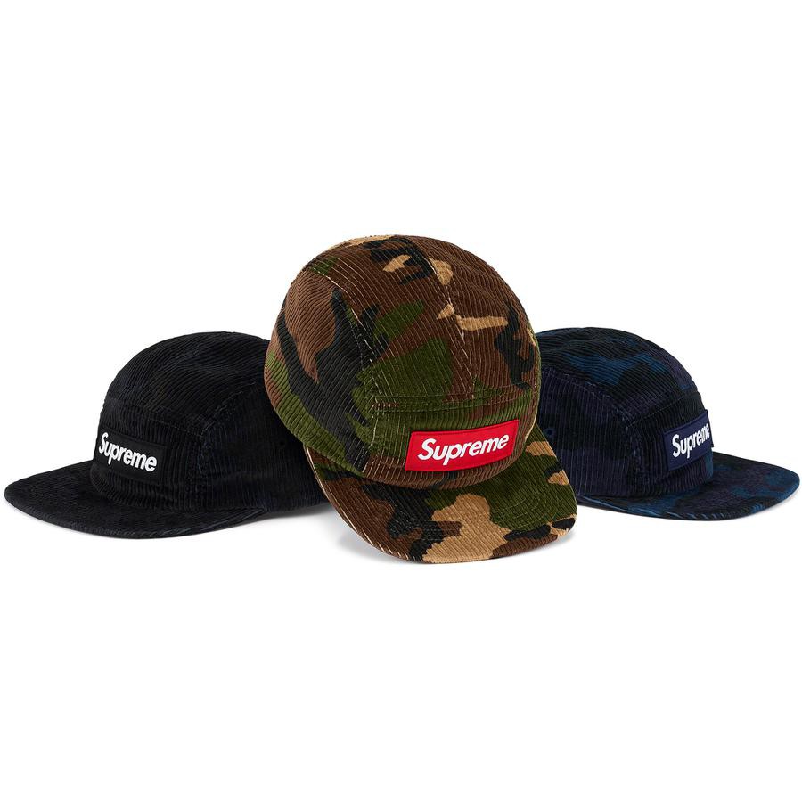 supreme rope corduroy camp cap