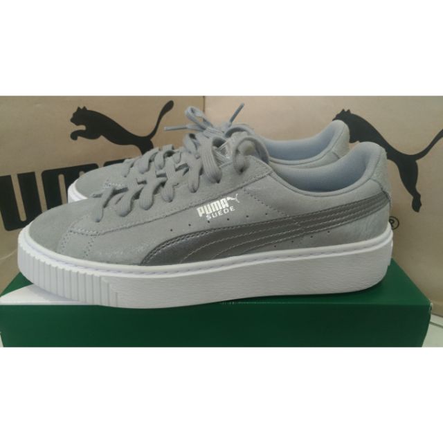puma suede platform safari women's