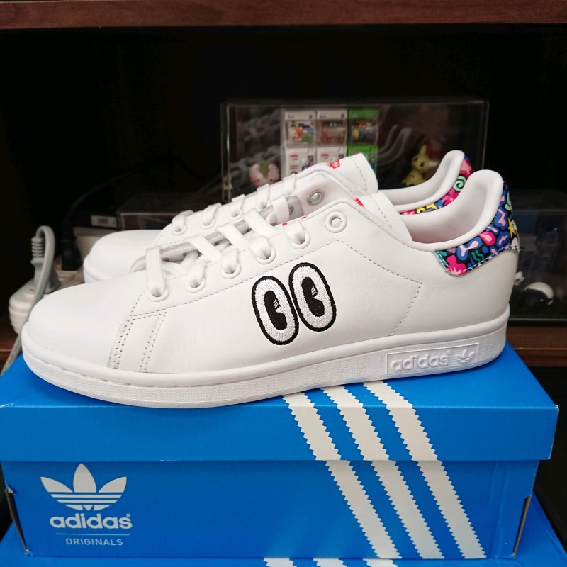 adidas original stan smith croco deepblue
