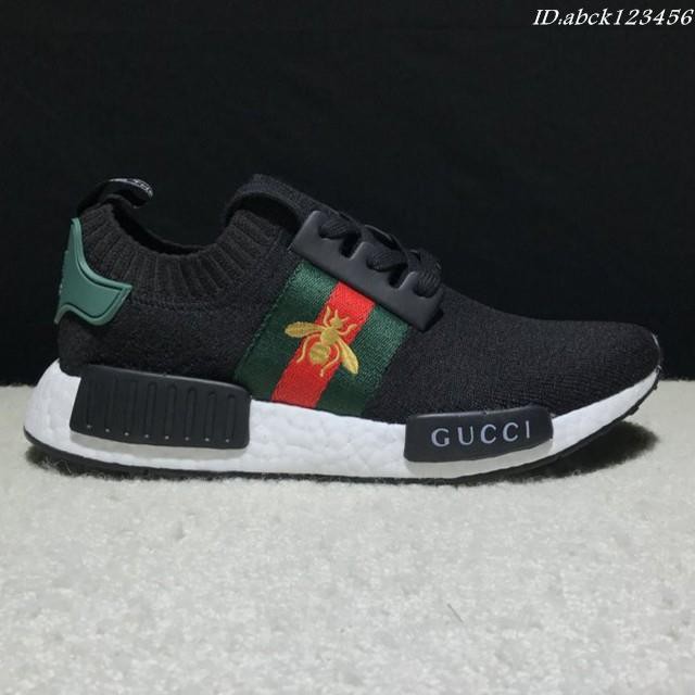 EXCLUSIVE CUSTOM GUCCI NMDS