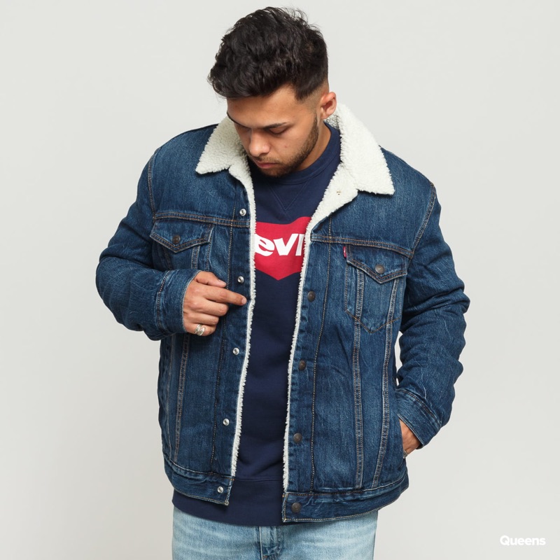 type 3 sherpa trucker levis
