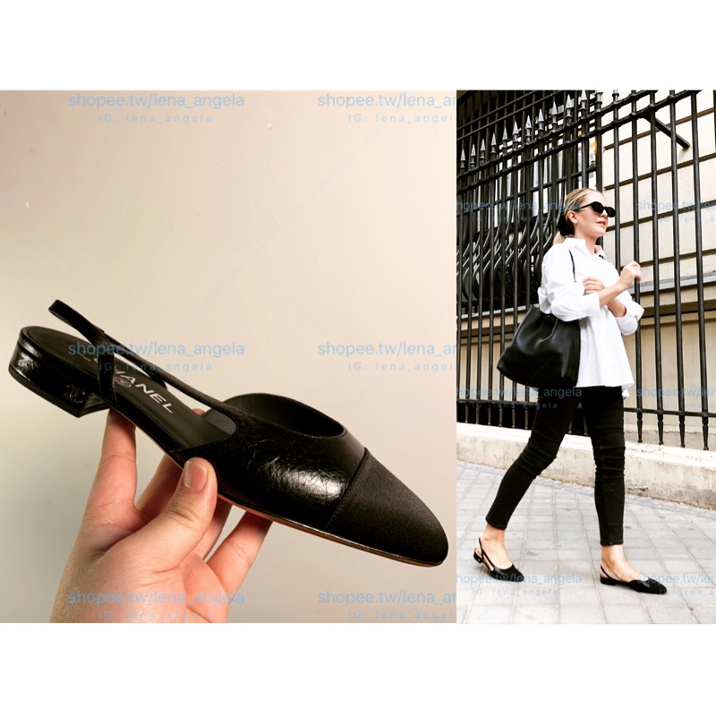 chanel slingback flats