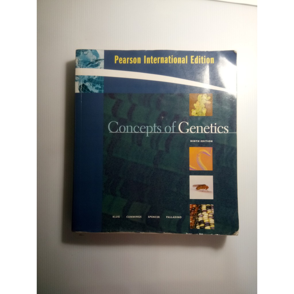 遺傳學第九版concepts of genetics 9th edition大學用書原文書 蝦皮購物