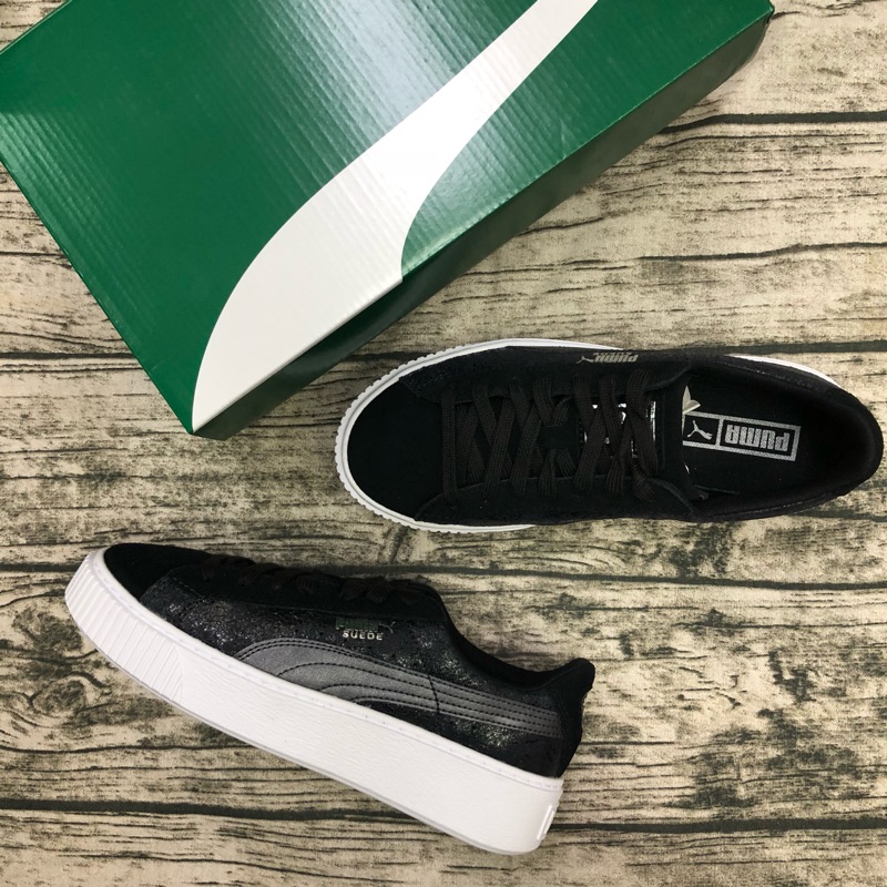 puma suede safari platform