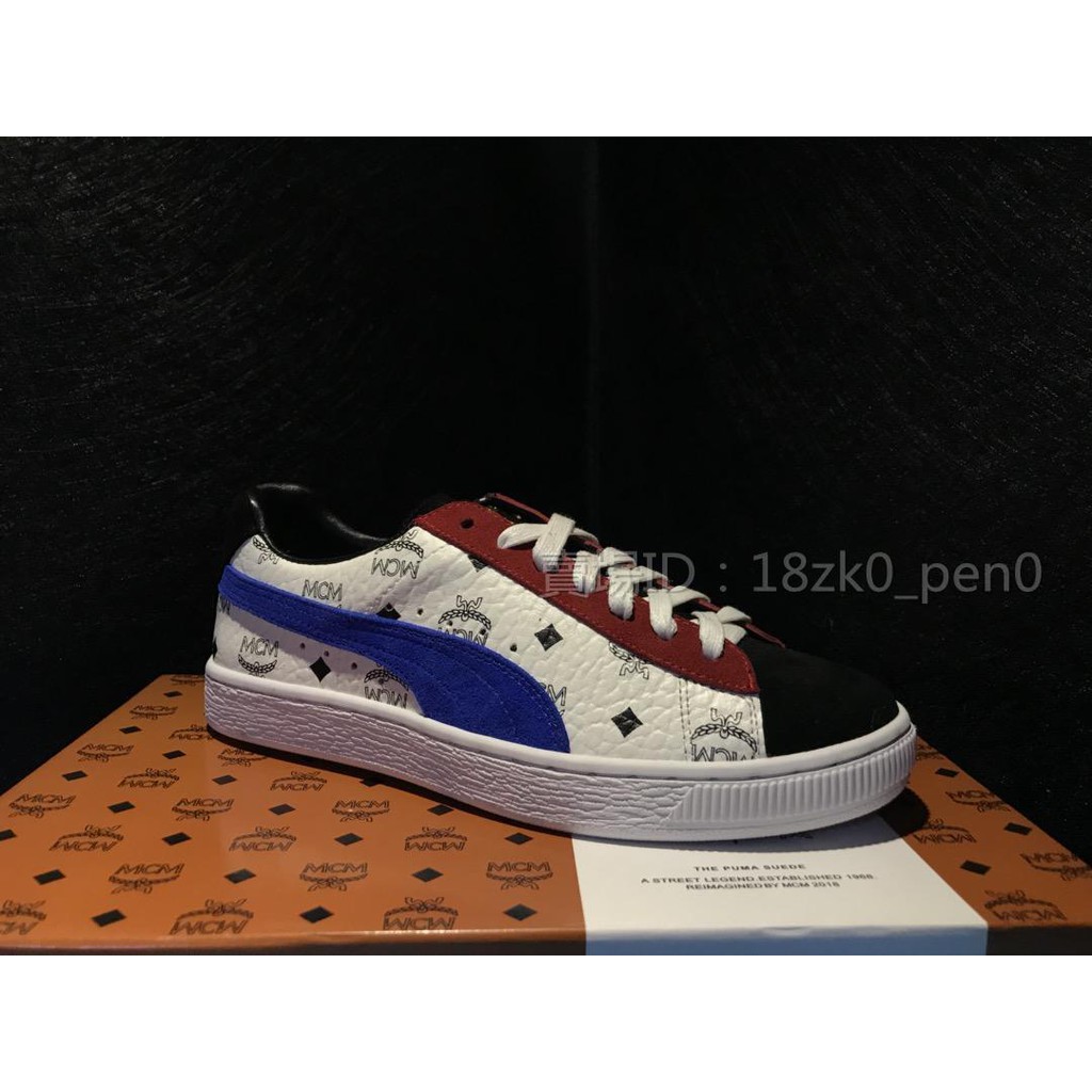 puma suede mcm