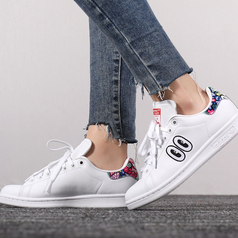 adidas original stan smith croco deepblue