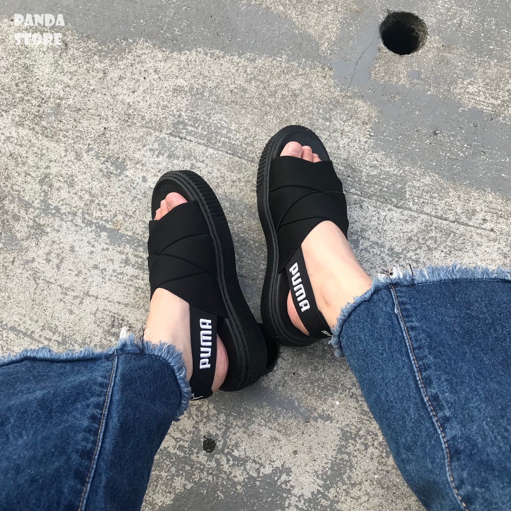puma platform sandal