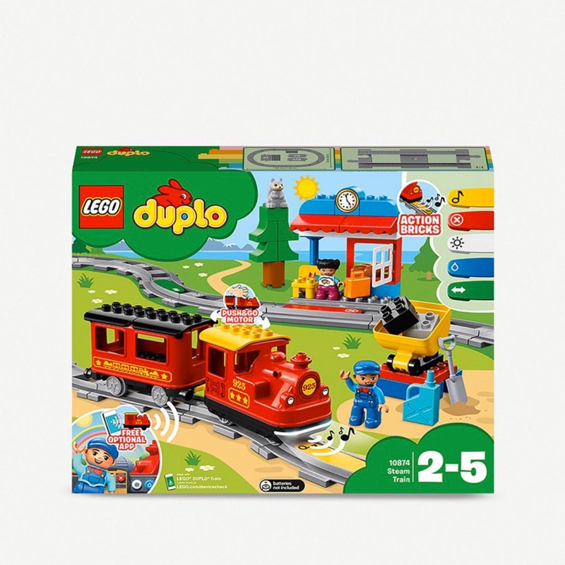 lego 10874 duplo town steam train