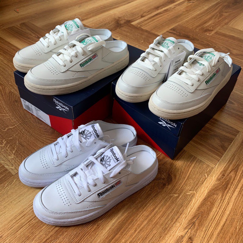 reebok club c mule