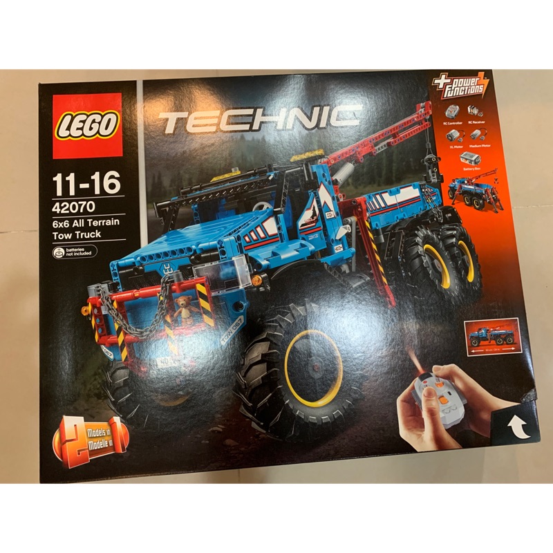 technic 6x6 tow truck