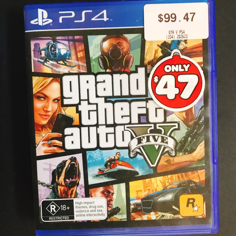 Gta5遊戲片ps4 團購與ptt推薦 年10月 飛比價格