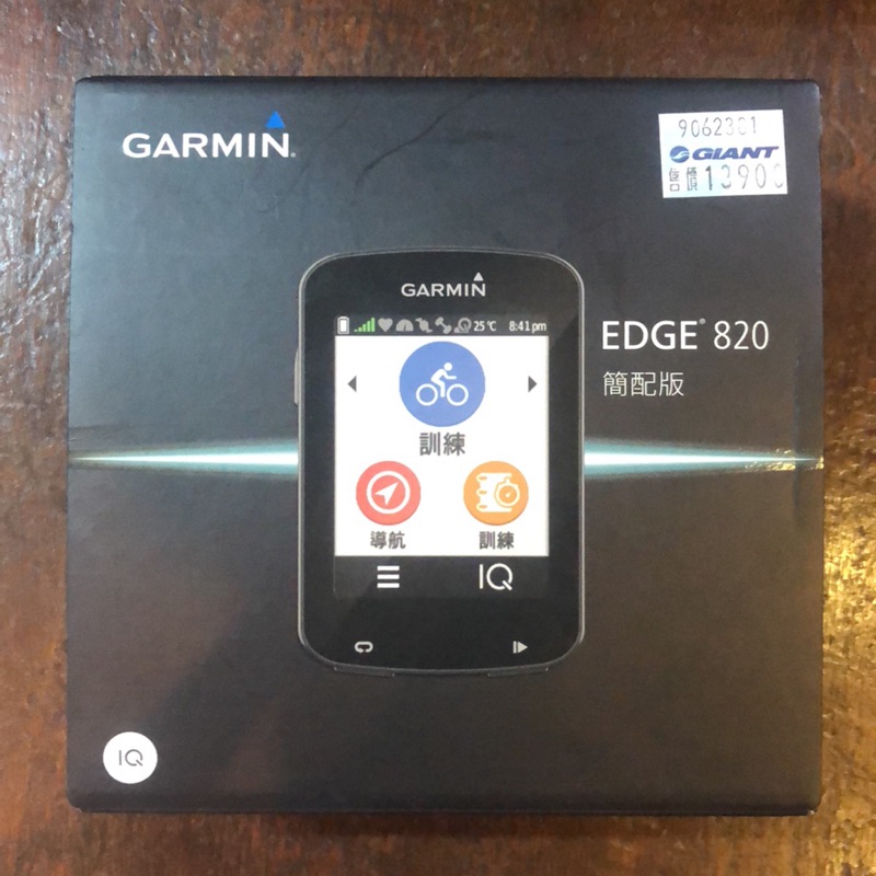edge garmin 820