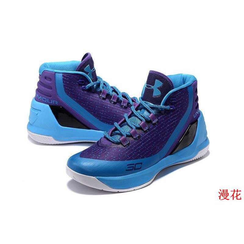 curry 3 black and blue