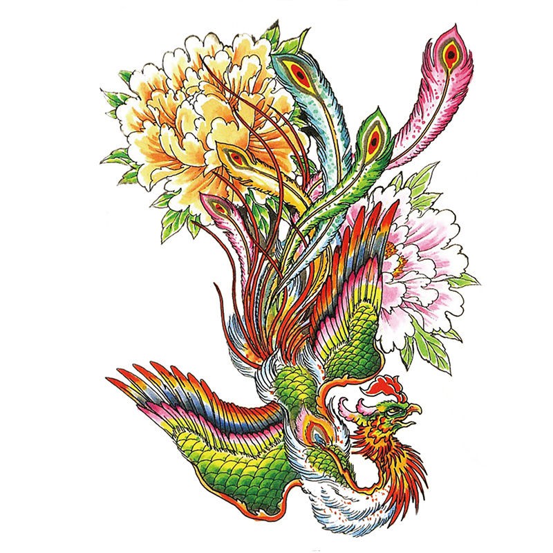 鳳凰紋身貼紙 團購與ptt推薦 年10月 飛比價格