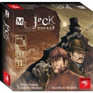 松梅桌遊舖 開膛手傑克 - 口袋版 Mr Jack Pocket 正版桌遊 外文版 附中文說明 兩人推理遊戲