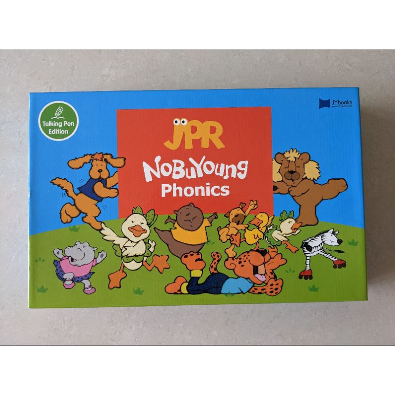 (二手 kidsread)有包書套的JY Phonics Readers 自然發音點讀教材