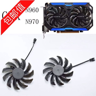 散熱風扇 通用 適用GIGABYTE技嘉 GTX960 950 GV-N950WF2OC 通用顯卡風扇全新