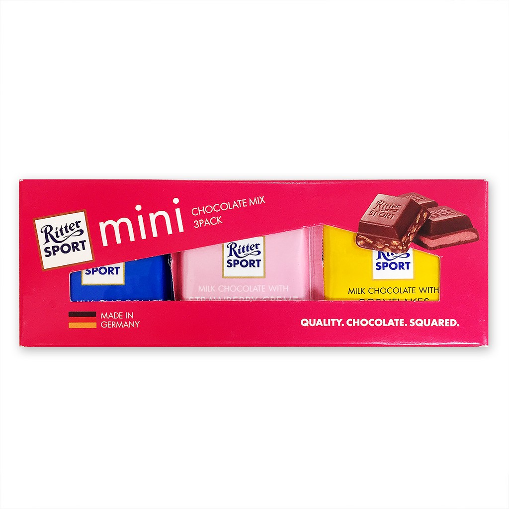 Ritter SPORT 迷你3入巧克力