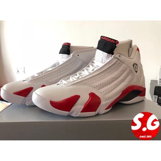 S.G Air Jordan 14 ‘Candy Cane’ 487471-100 白紅 籃球鞋 男鞋