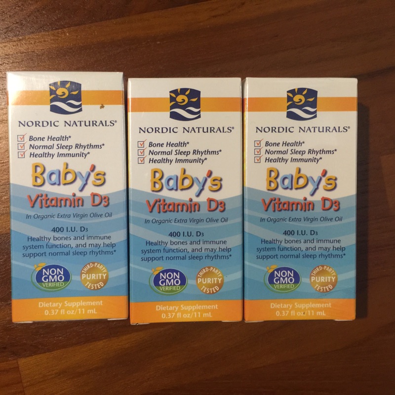 ［現貨］Nordic Baby’s vitamins D3 鈣滴劑 美國孕婦協會