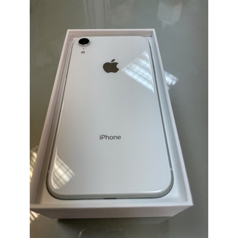 自售 iPhone XR 64g 藍色 白色 二手機 福利機