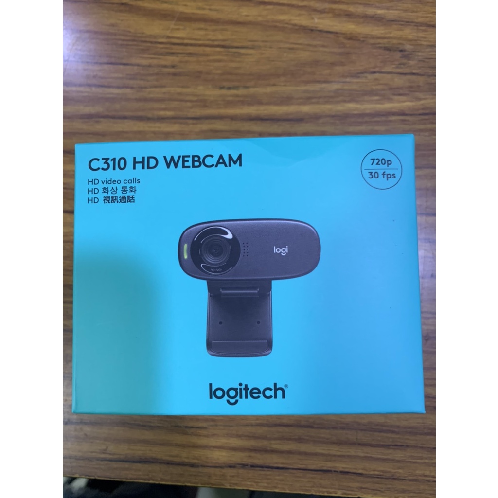 全新 無保固 Logitech 羅技 C310 HD webcam網路攝影機 視訊 720p 30fps☆ 700元