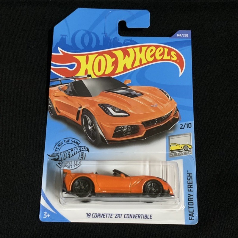 hot wheels 風火輪小汽車 '19 Corvette ZR1 convertible