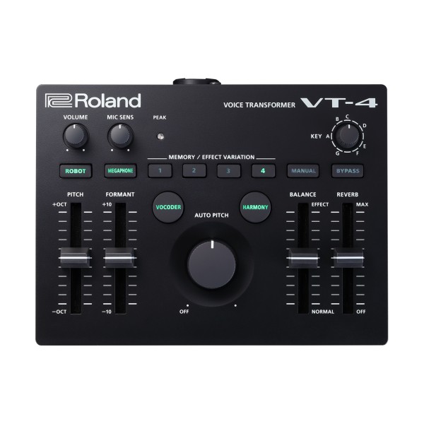 【傑夫樂器行】 Roland VT-4可直播用 變聲器 Voice 人聲效果器 VT4 主唱 歌手