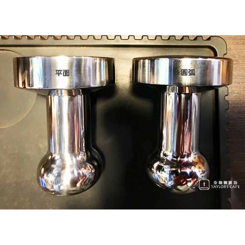 【TDTC 咖啡館】半自動義式咖啡機把手( 50/51/53/54 mm) - 實心不銹鋼填壓器/填壓棒 (平面/圓弧)