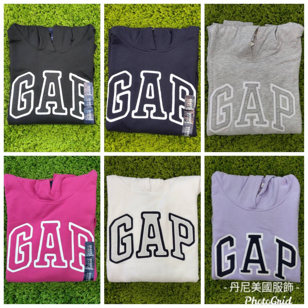 (口碑賣家)GAP 帽TEE 連帽帽T 女款 女版 薄刷毛 全新正品 在台現貨秒發