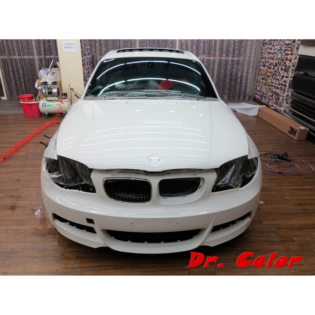 Dr. Color 玩色專業汽車包膜 BMW 118d 全車包膜細紋自體修復透明犀牛皮 (PPF)