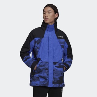 <Taiwan小鮮肉> Adidas Adventure 藍 黑 羽絨外套 厚外套 外套 保暖 H13578