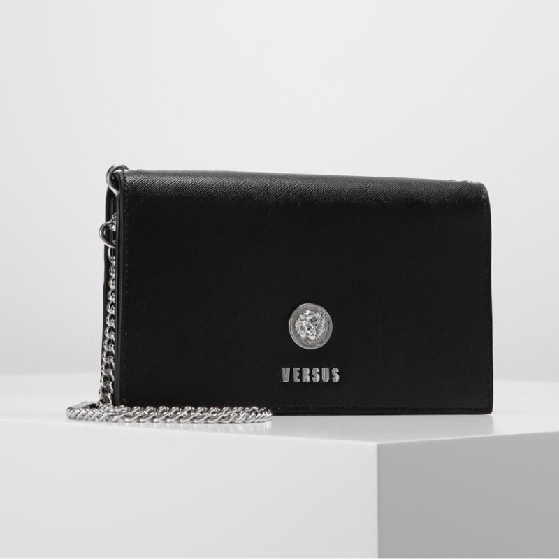 VERSUS Versace Bag Black 肩背包 手拿包 小包 黑 專櫃正品