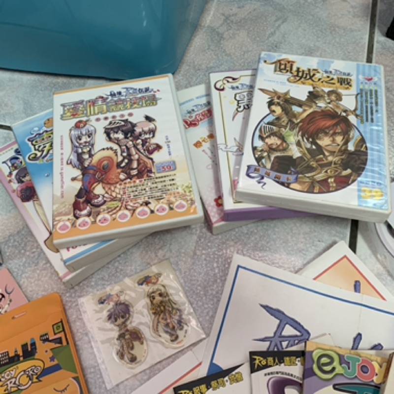 仙境傳說ro 各種周邊光碟片資料片攻略雜誌海報書籤 蝦皮購物