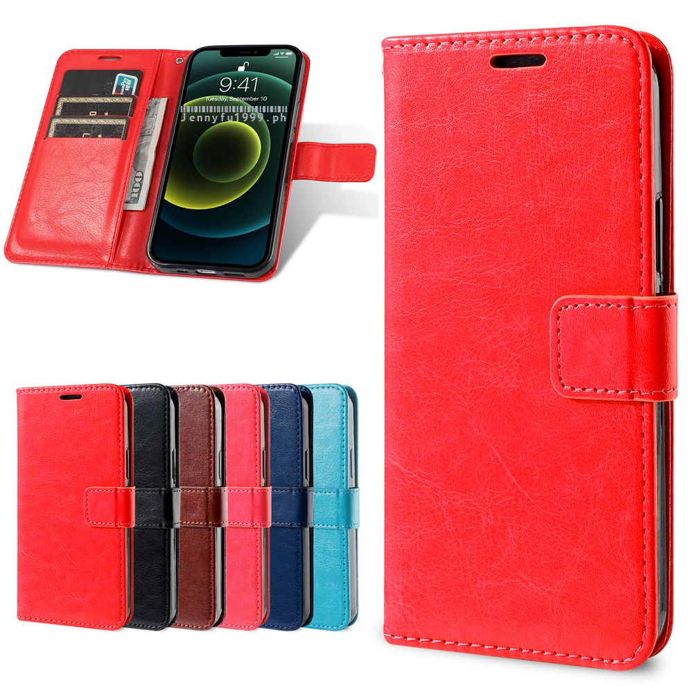 適用 小米 X3 / X3 Pro / X3 NFC / 小米 F1 / 小米 Civi 瘋馬紋錢包款 經典手機套