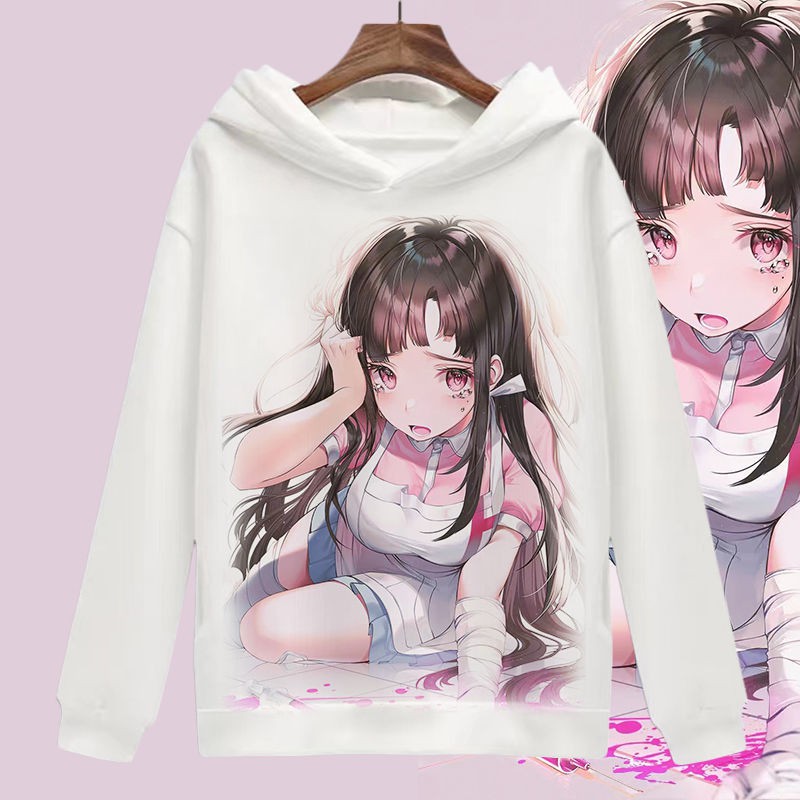 彈丸論破連帽衛衣七海千秋苗木誠罪木蜜柑周邊動漫二次元男女衣服 蝦皮購物