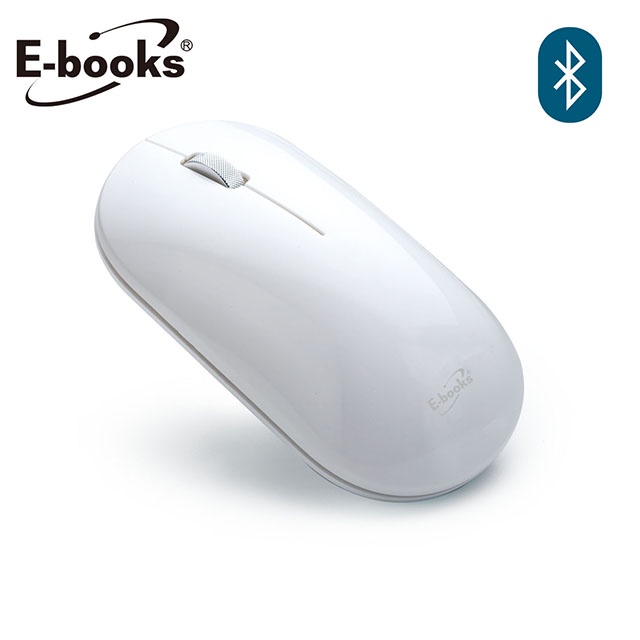 E-books M57 藍牙超靜音無線滑鼠冰川白