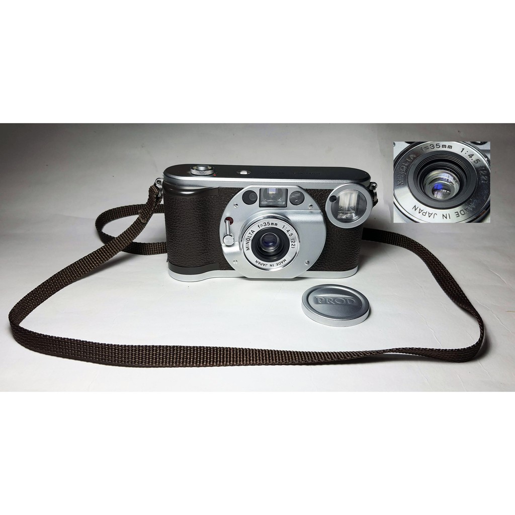 [ 慢調思理 ] 近全新 Minolta Prod 20’s 限量版復古相機 鏡頭乾淨明亮 、操作都正常~