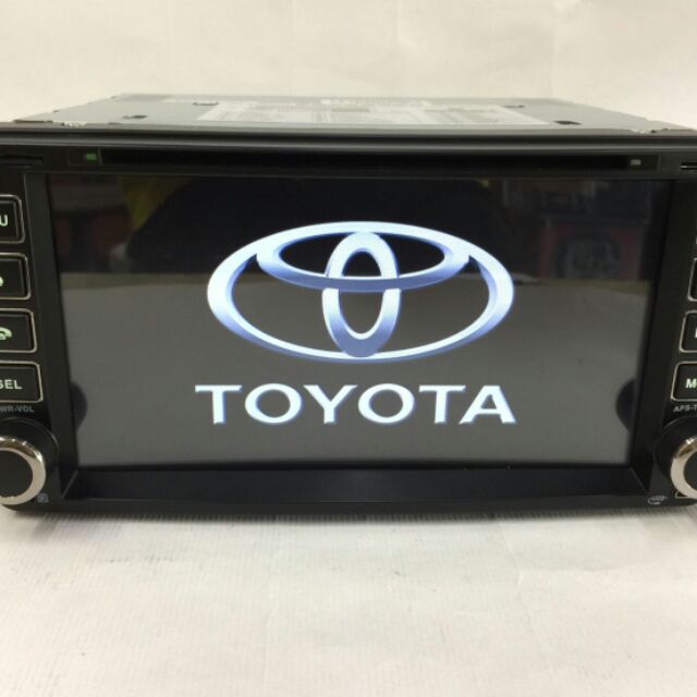 TOYOTA 豐田專用機 7吋 觸控螢幕 DVD SD 藍芽 數位電視 衛星導航功能，6合1