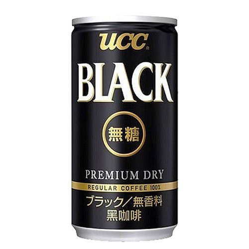 UCC 無糖黑咖啡 184ml