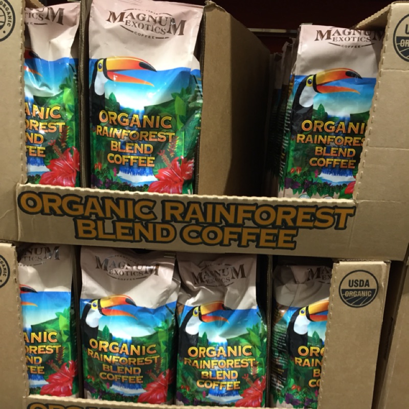 ✅現貨🔴COSTCO👉有機咖啡豆MAGNUM ORGANIC熱帶雨林有機咖啡豆 2磅907公克